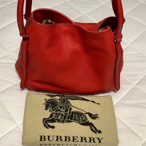 burberry canterbury leather tote